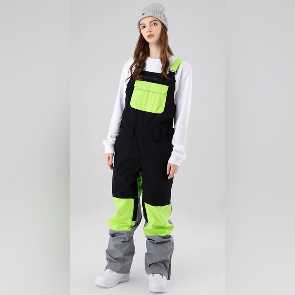 Snowverb ski snowboard bib overalls